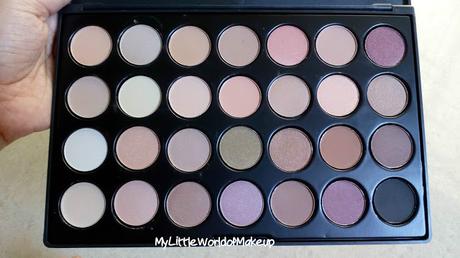 Bornprettystore 28 Colors Eye Makeup Natural Warm Eyeshadow Palette Review & Swatches