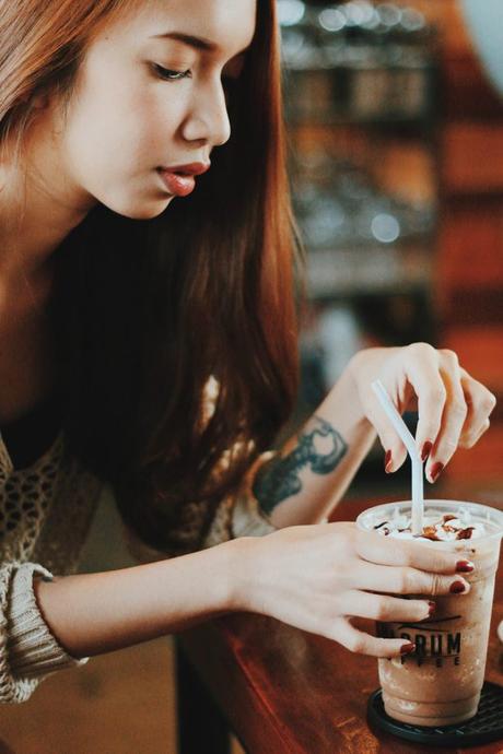 Knit and Cozy fulcrum-coffee