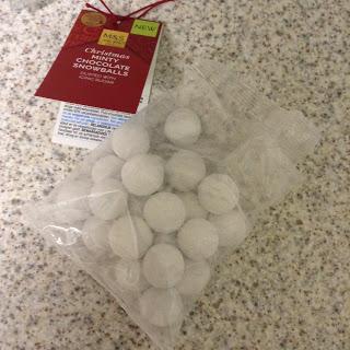 marks spencer minty chocolate snowballs