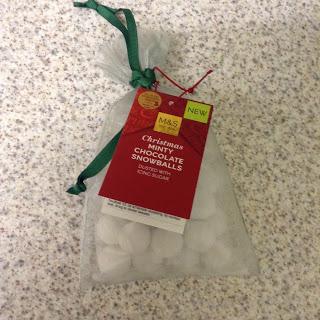 marks spencer minty chocolate snowballs 