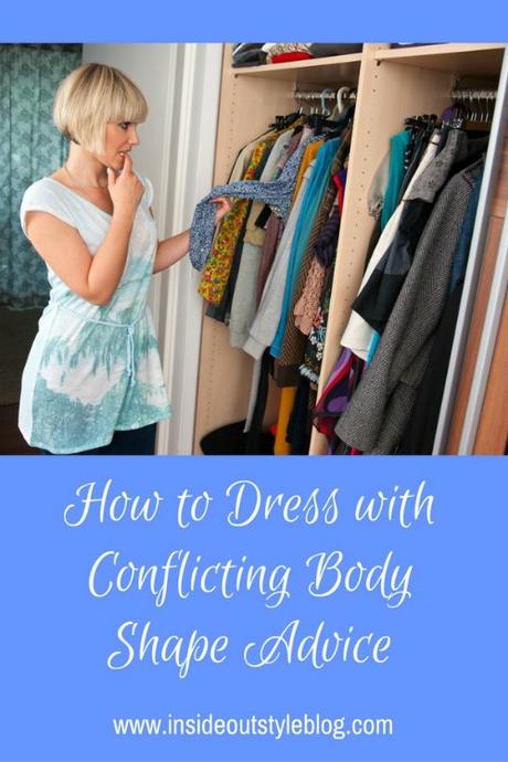 How to dress with conflicting body shape advice