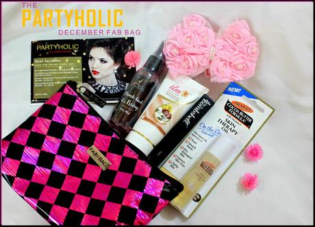 THE PARTYHOLIC DECEMBER 2016 FAB BAG