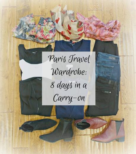 cool weather travel wardrobe for Paris