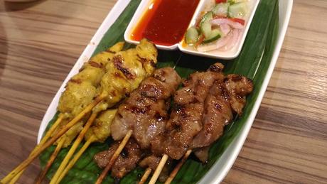 BKK Express Chicken Satay and Pork BBQ
