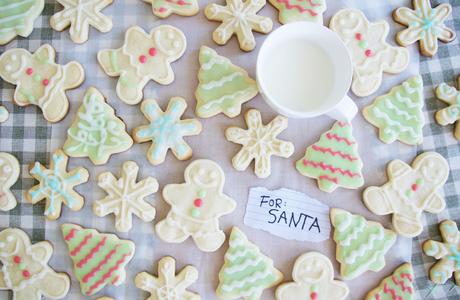 christmas sugar cookies for santa
