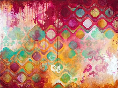 Abstract Painting by San Francisco Artist Heather Robinson