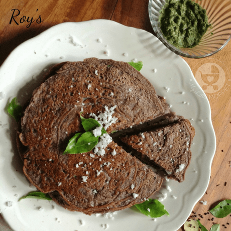 Gluten Free Instant Ragi Uttappam Recipe