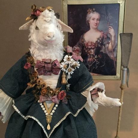 Sheep Paper Sculpture by Patty Grazini Sheep Paper Sculpture by Patty Grazini