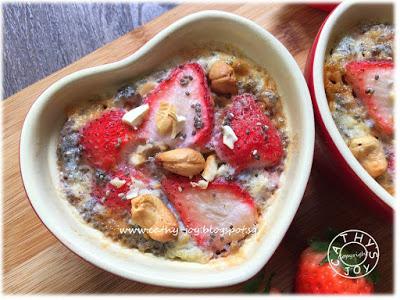 Strawberry Baked Oatmeal