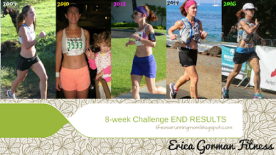 8-week challenge end results
