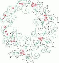 Image result for christmas holly sketch