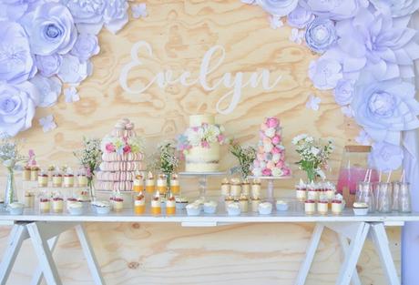 Floral themed 1st Birthday Party by Gen from Madam Macaron