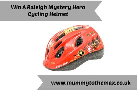 Win A Raleigh Mystery Hero Cycling Helmet