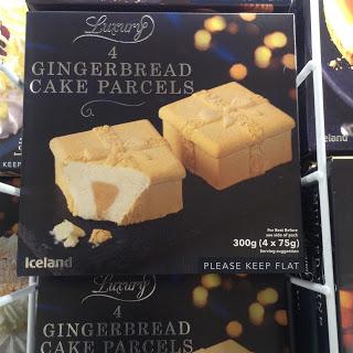 iceland gingerbread cake parcels