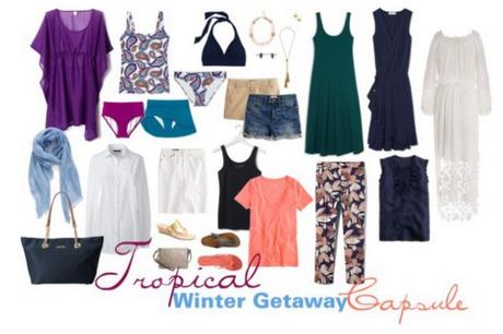 Tropical Winter Getaway Wardrobe Capsule