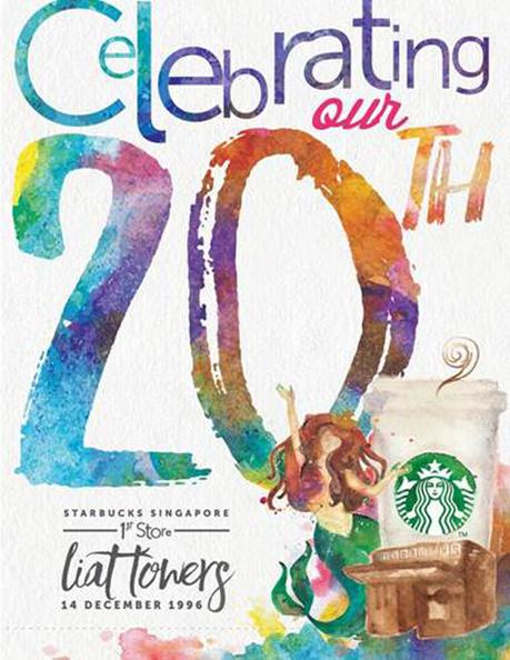 Come Celebrate Starbucks' 20th tomorrow!