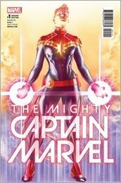 The Mighty Captain Marvel #1 Cover - Ross Variant