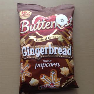 Butterkist Gingerbread Flavour Popcorn