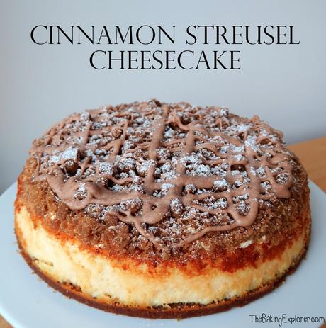 Cinnamon Streusel Cheesecake