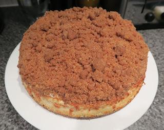 Cinnamon Streusel Cheesecake