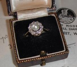 Heirloom Pearl and OMC Ring