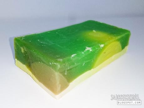 lush citrusy baked alaska soap