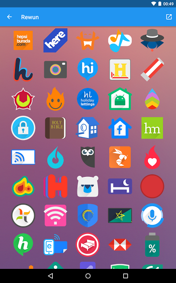 Rewun – Icon Pack v7.8.0 APK Rewun - Icon Pack - screenshot