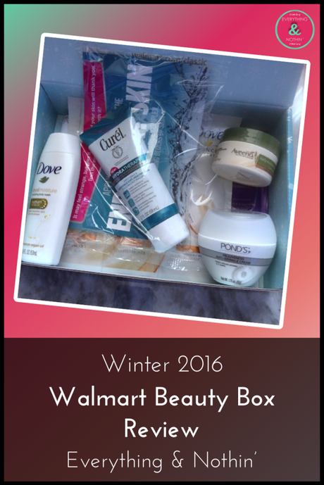 Winter 2016 Walmart Beauty Box Review Winter 2016 Walmart Beauty Box Review