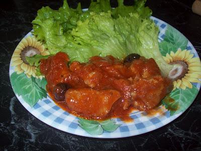 Veal Meat in Chocolate Tomato Sauce-Valentine Day Recipe