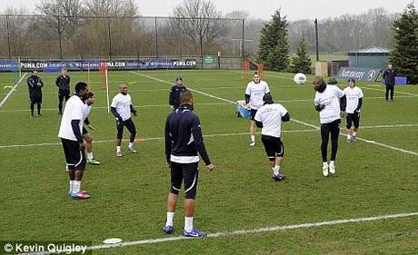 Up for the cup: Redknapp is preparing his squad for Wednesday's FA Cup replay against Stevenage