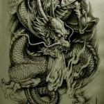 Oriental Dragon Tattoo Style 31 150x150 Awesome But Weird Oriental Dragon Tattoo Designs