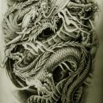 Oriental Dragon Tattoo Style 8 150x150 Awesome But Weird Oriental Dragon Tattoo Designs