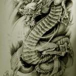 Oriental Dragon Tattoo Style 21 150x150 Awesome But Weird Oriental Dragon Tattoo Designs