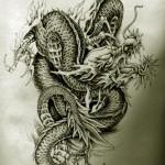 Oriental Dragon Tattoo Style 6 150x150 Awesome But Weird Oriental Dragon Tattoo Designs