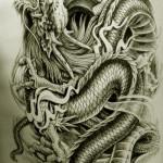Oriental Dragon Tattoo Style 14 150x150 Awesome But Weird Oriental Dragon Tattoo Designs