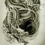 Oriental Dragon Tattoo Style 26 150x150 Awesome But Weird Oriental Dragon Tattoo Designs