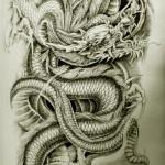 Oriental Dragon Tattoo Style 12 150x150 Awesome But Weird Oriental Dragon Tattoo Designs