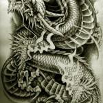 Oriental Dragon Tattoo Style 2 150x150 Awesome But Weird Oriental Dragon Tattoo Designs