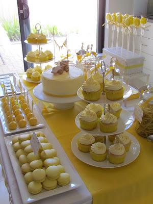 Mr Happy - gorgeous sunny yellow party feature for Cooper's 1st birthday