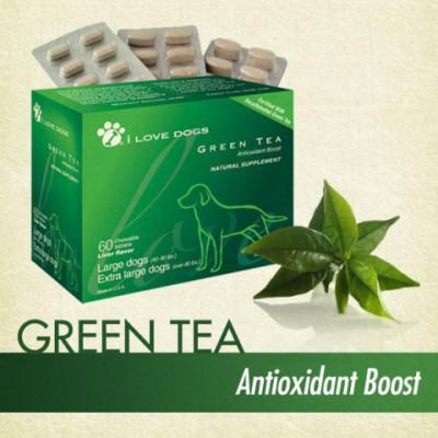 I Love Dogs Green Tea Antioxidant Boost