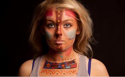Tribal Inspired Body Art