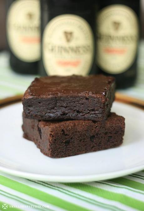 small shop: guinness brownies RECIPE // Guinness Brownies