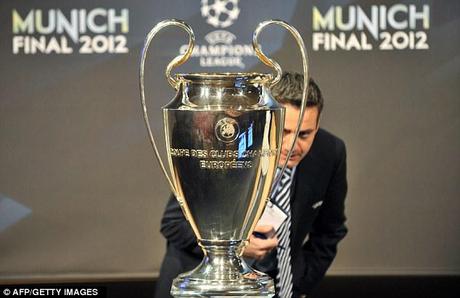 Eyes on the prize: The Champions League final will be held in Munich