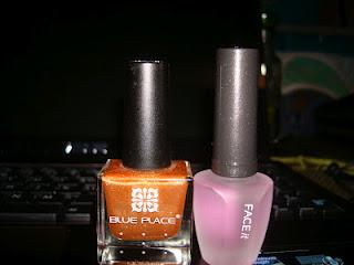 Orange nails Orange nails