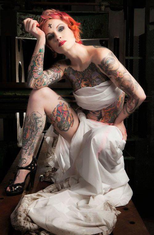 Hot Female Chest Tattoos 19 Hot Female Chest Tattoos