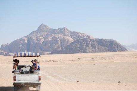 Pulled Over by a Cop in Wadi Rum Desert