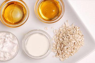 and Milk, Oatmeal, DIY Face Skin  Recipes  diy for  face Mask Banana Dry Honey mask paper