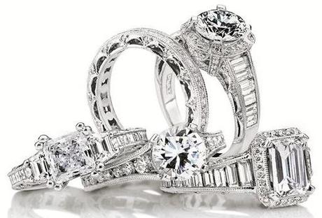 Tacori wedding bands are made from a choice of platinum and 20s antique 