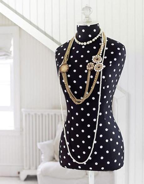 PBteen dress form $199 JEWELRY BUSTS // Organizing, Displaying