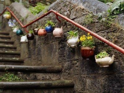 Tea Pots Garden Planter Ideas